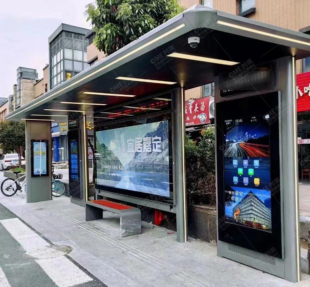 公路候车亭定制案例 公路候车亭定制案例